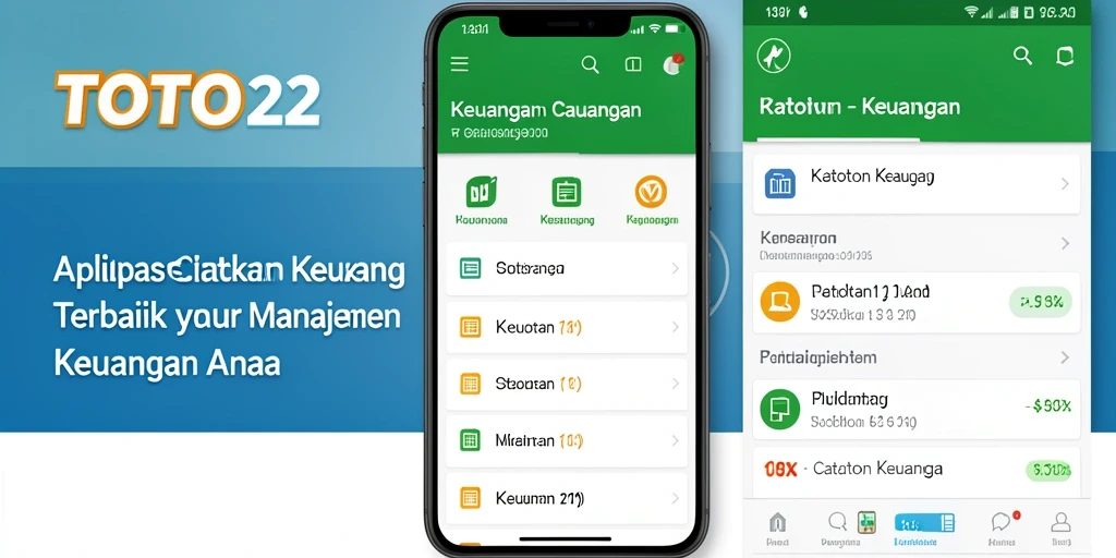 Antarmuka TOTO22 yang intuitif untuk Catatan Keuangan.
