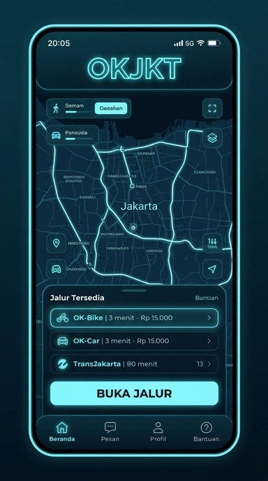Halaman Link Alternatif Terbaru okjkt untuk Android